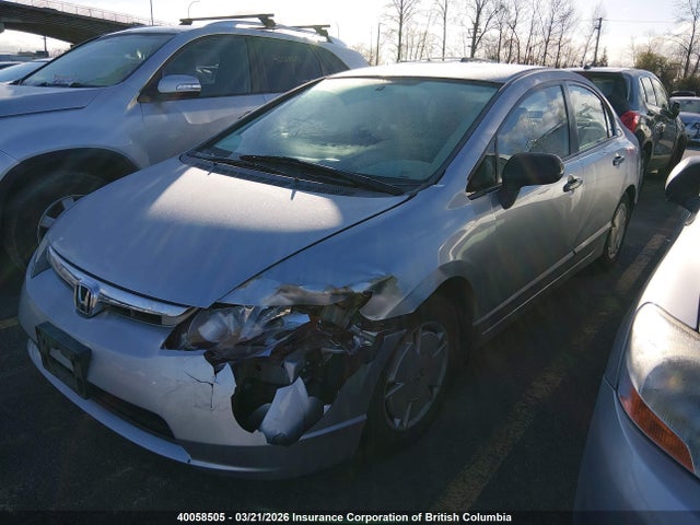 40058505 :رقم المزاد ، 2HGFA16428H110015 vin ، 2008 Honda Civic Dx-g مزاد بيع