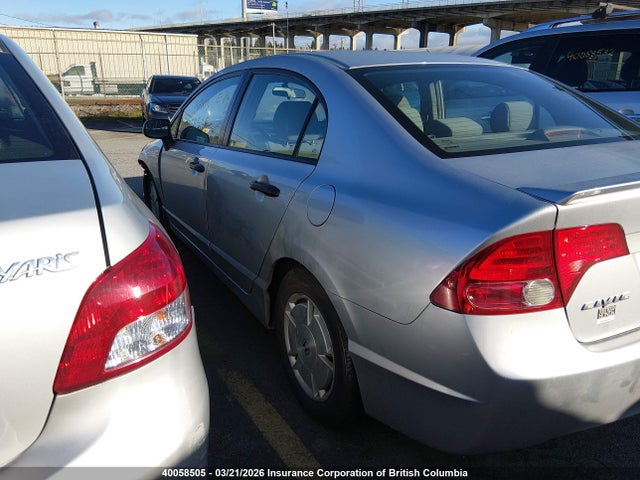 40058505 :رقم المزاد ، 2HGFA16428H110015 vin ، 2008 Honda Civic Dx-g مزاد بيع
