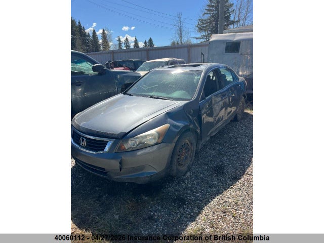 Aukcja sprzedaży 2008 Honda Accord Exl, vin: 1HGCP26808A802041, numer aukcji: 40060112