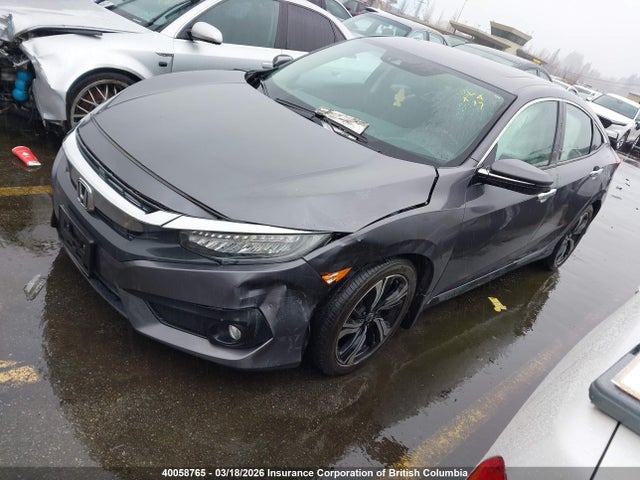 40058765 :رقم المزاد ، 2HGFC1F99GH115359 vin ، 2016 Honda Civic Touring مزاد بيع