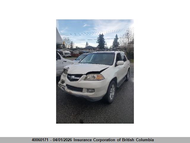 40060171 :رقم المزاد ، 2HNYD18644H000598 vin ، 2004 Acura Mdx مزاد بيع