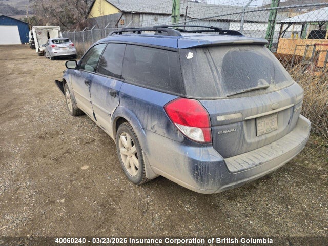 Aukcja sprzedaży 2008 Subaru Outback 2.5i, vin: 4S4BP61CX87343767, numer aukcji: 40060240