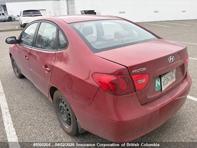 Aukcja sprzedaży 2009 Hyundai Elantra Gls/se, vin: KMHDU45D69U795324, numer aukcji: 40060264