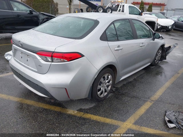 40060284 :رقم المزاد ، 5YFBPRBE0LP020342 vin ، 2020 Toyota Corolla Le مزاد بيع