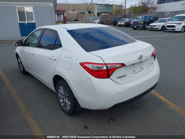 Продаж на аукціоні авто 2015 Toyota Corolla L/le/le Pls/prm/s/s Pls, vin: 2T1BURHEXFC349716, номер лоту: 40060316