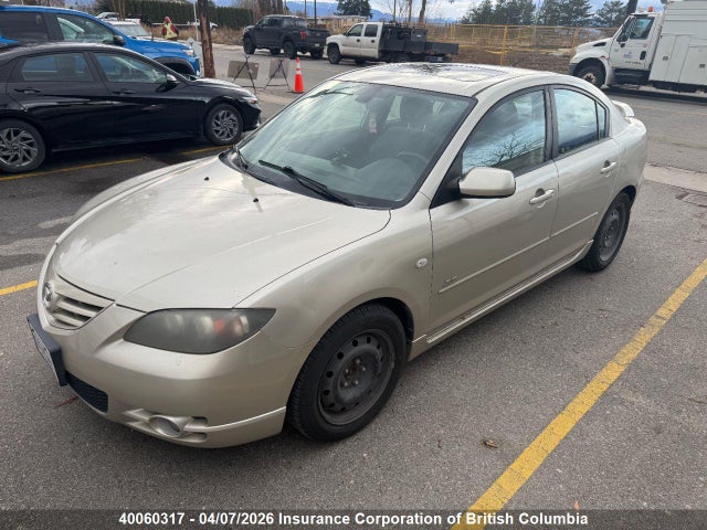 Продаж на аукціоні авто 2004 Mazda 3 S, vin: JM1BK123X41180801, номер лоту: 40060317
