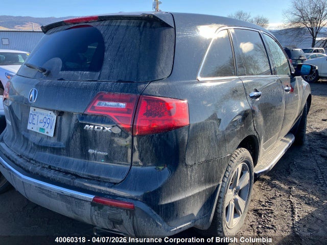 40060318 :رقم المزاد ، 2HNYD2H60AH002463 vin ، 2010 Acura Mdx مزاد بيع
