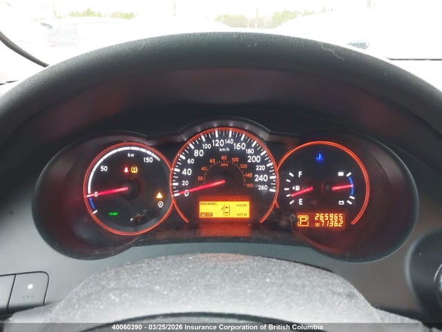 2009 Nissan Altima Hybrid მანქანა იყიდება აუქციონზე, vin: 1N4CL21E29C178486, აუქციონის ნომერი: 40060390