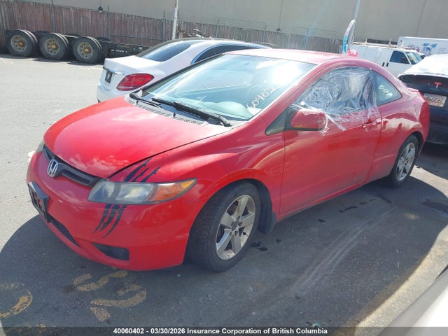 2008 Honda Civic მანქანა იყიდება აუქციონზე, vin: 2HGFG12618H010199, აუქციონის ნომერი: 40060402