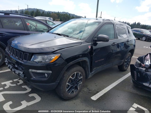 Aukcja sprzedaży 2019 Jeep Compass Trailhawk, vin: 3C4NJDDB9KT790247, numer aukcji: 40059505