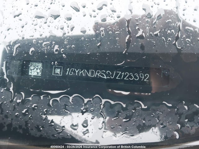 1GYKNDRS2JZ123392 Cadillac XT5