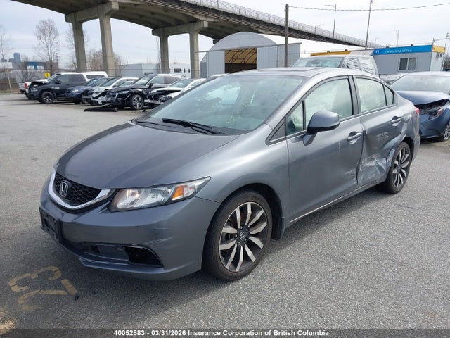 2013 Honda Civic Touring მანქანა იყიდება აუქციონზე, vin: 2HGFB2F73DH105543, აუქციონის ნომერი: 40052883