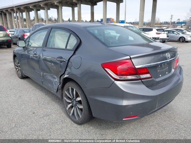 2013 Honda Civic Touring მანქანა იყიდება აუქციონზე, vin: 2HGFB2F73DH105543, აუქციონის ნომერი: 40052883