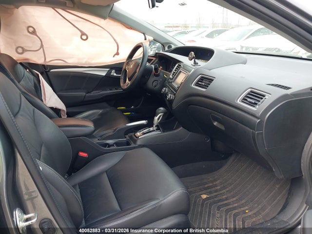 2013 Honda Civic Touring მანქანა იყიდება აუქციონზე, vin: 2HGFB2F73DH105543, აუქციონის ნომერი: 40052883