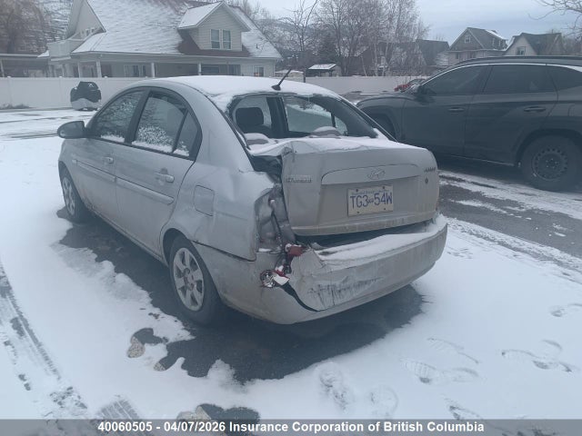 40060505 :رقم المزاد ، KMHCN45C27U106652 vin ، 2007 Hyundai Accent Gls مزاد بيع