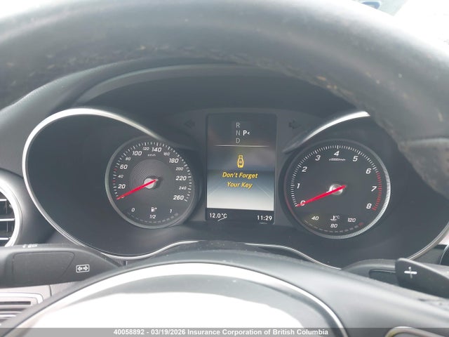 2017 Mercedes-benz C 300 4mati მანქანა იყიდება აუქციონზე, vin: 55SWF4KB8HU196196, აუქციონის ნომერი: 40058892