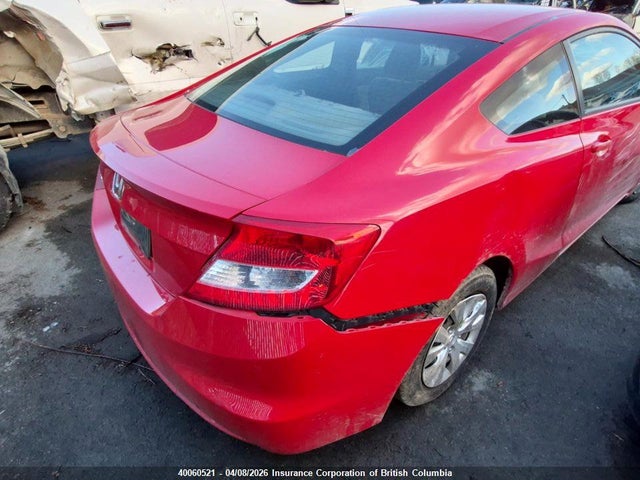 Продаж на аукціоні авто 2012 Honda Civic, vin: 2HGFG3B43CH005329, номер лоту: 40060521