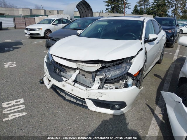 2016 Honda Civic Touring მანქანა იყიდება აუქციონზე, vin: 2HGFC1F93GH112358, აუქციონის ნომერი: 40053273