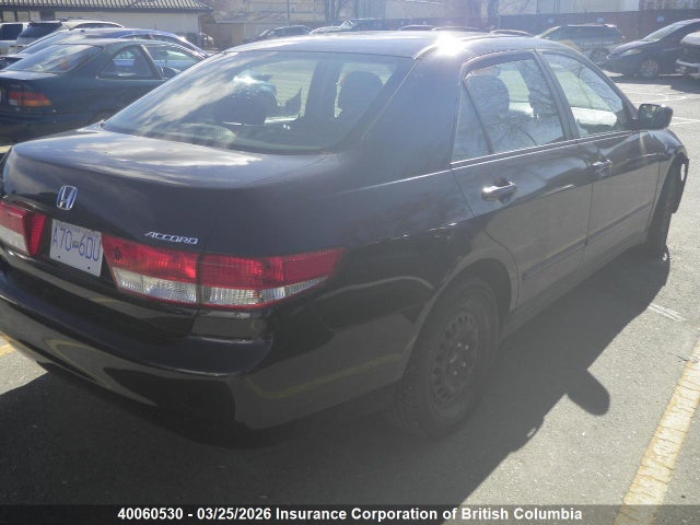 40060530 :رقم المزاد ، 1HGCM55194A813886 vin ، 2004 Honda Accord Dx مزاد بيع
