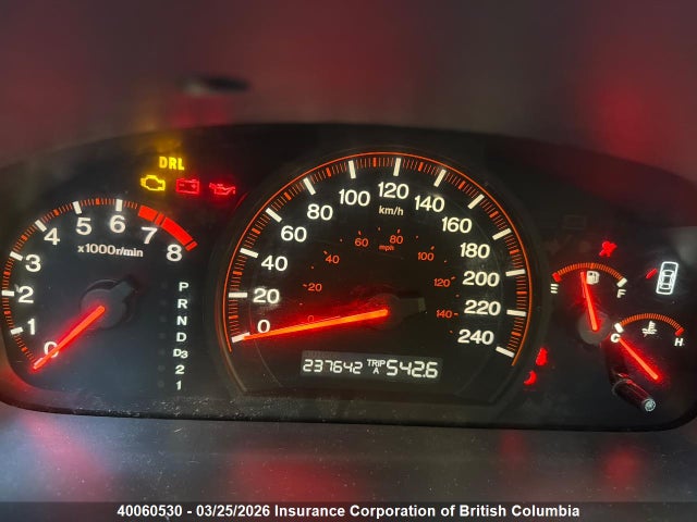 40060530 :رقم المزاد ، 1HGCM55194A813886 vin ، 2004 Honda Accord Dx مزاد بيع