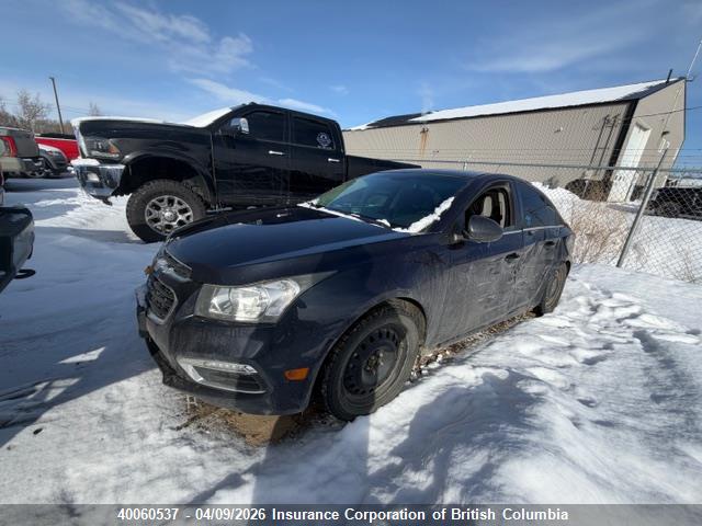 Продажа на аукционе авто 2015 Chevrolet Cruze, vin: 1G1PH5SB3F7236993, номер лота: 40060537