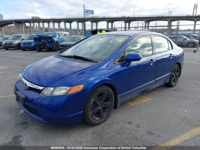 40060544 :رقم المزاد ، 2HGFA16876H000948 vin ، 2006 Honda Civic مزاد بيع