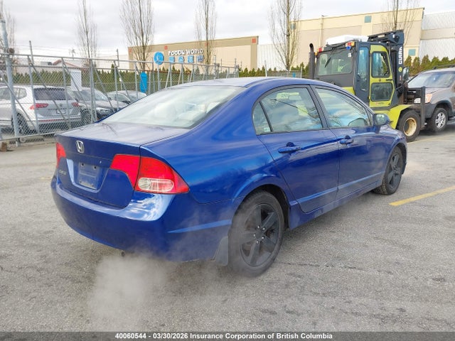40060544 :رقم المزاد ، 2HGFA16876H000948 vin ، 2006 Honda Civic مزاد بيع