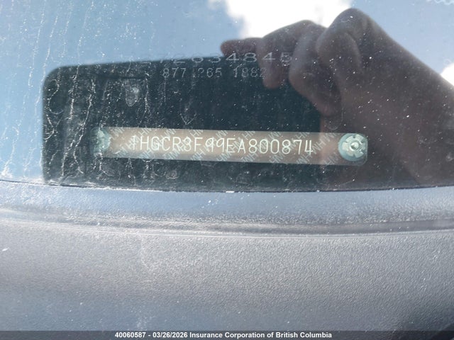 Aukcja sprzedaży 2014 Honda Accord Touring, vin: 1HGCR3F99EA800874, numer aukcji: 40060587
