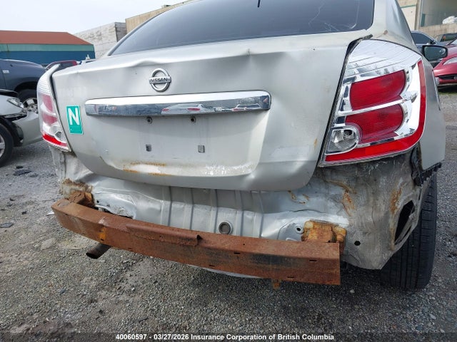 2010 Nissan Sentra 2.0/2.0s/sr/2.0sl მანქანა იყიდება აუქციონზე, vin: 3N1AB6AP3AL639882, აუქციონის ნომერი: 40060597
