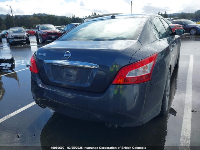 Продажа на аукционе авто 2009 Nissan Maxima S/sv, vin: 1N4AA51EX9C857484, номер лота: 40060600