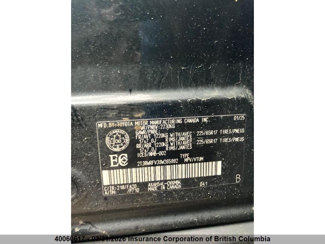 2T3RWRFV3SW265992 Toyota RAV4