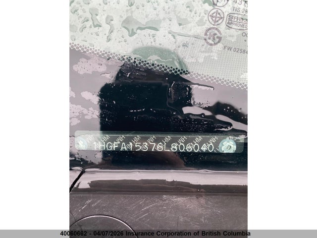 40060662 :رقم المزاد ، 1HGFA15376L806040 vin ، 2006 Honda Civic مزاد بيع