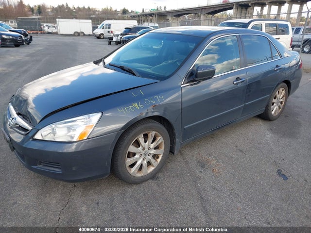 40060674 :رقم المزاد ، 1HGCM66867A800129 vin ، 2007 Honda Accord Ex مزاد بيع