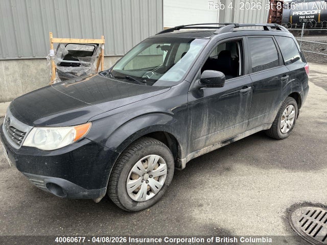 40060677 :رقم المزاد ، JF2SH62679G727678 vin ، 2009 Subaru Forester Xs مزاد بيع