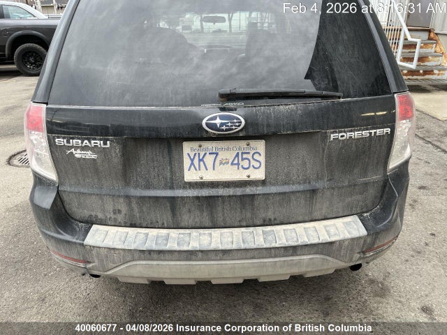 40060677 :رقم المزاد ، JF2SH62679G727678 vin ، 2009 Subaru Forester Xs مزاد بيع