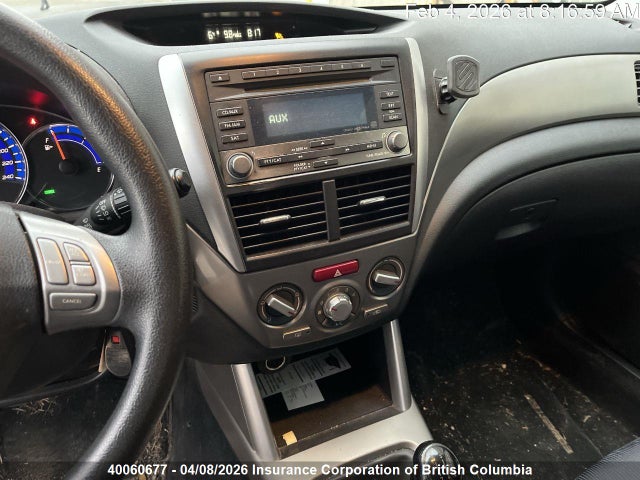 40060677 :رقم المزاد ، JF2SH62679G727678 vin ، 2009 Subaru Forester Xs مزاد بيع