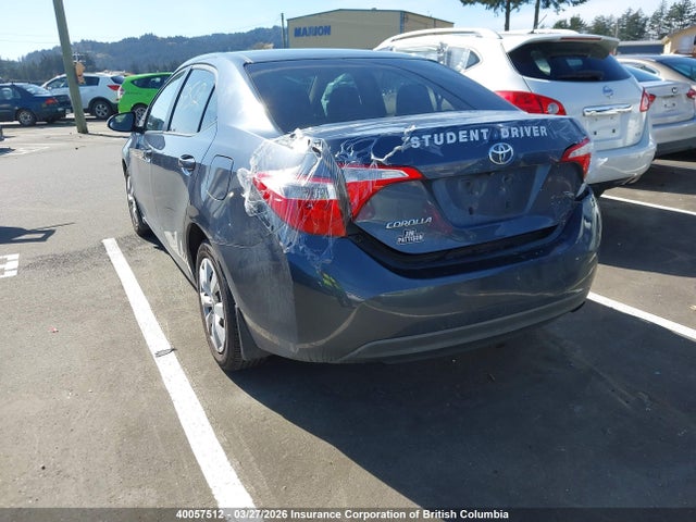 Aukcja sprzedaży 2014 Toyota Corolla L/le/le Pls/prm/s/s Pls, vin: 2T1BURHE9EC092207, numer aukcji: 40057512
