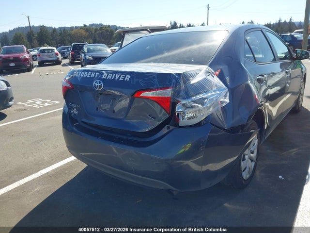 Aukcja sprzedaży 2014 Toyota Corolla L/le/le Pls/prm/s/s Pls, vin: 2T1BURHE9EC092207, numer aukcji: 40057512