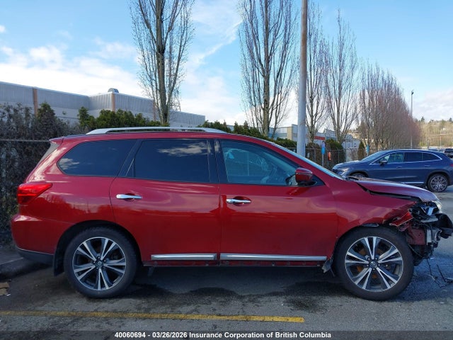 5N1DR2MM5JC617230 Nissan Pathfinder S/sv/sl/platinum