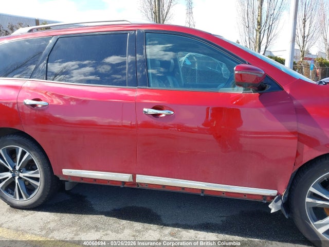 5N1DR2MM5JC617230 Nissan Pathfinder S/sv/sl/platinum