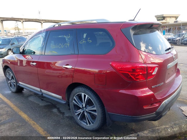 5N1DR2MM5JC617230 Nissan Pathfinder S/sv/sl/platinum