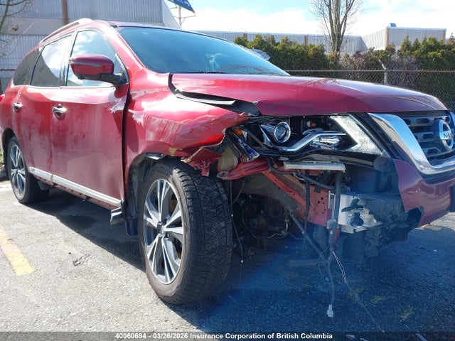 5N1DR2MM5JC617230 Nissan Pathfinder S/sv/sl/platinum