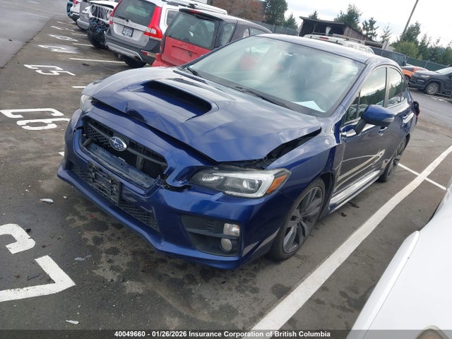 2016 Subaru Wrx Limited მანქანა იყიდება აუქციონზე, vin: JF1VA1L64G9820344, აუქციონის ნომერი: 40049660