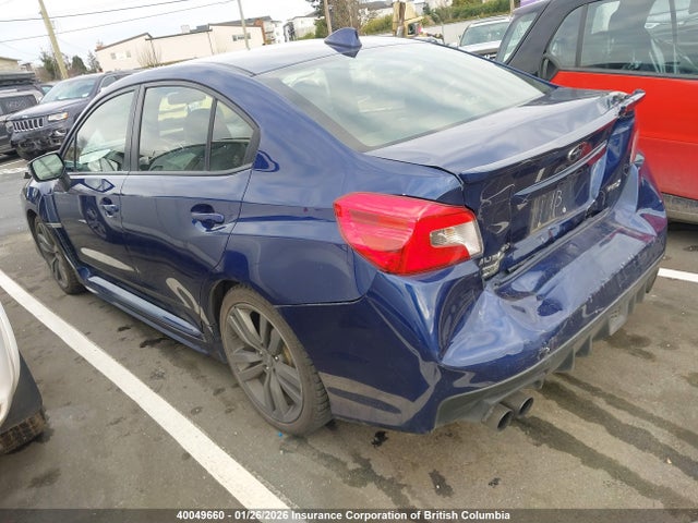 2016 Subaru Wrx Limited მანქანა იყიდება აუქციონზე, vin: JF1VA1L64G9820344, აუქციონის ნომერი: 40049660