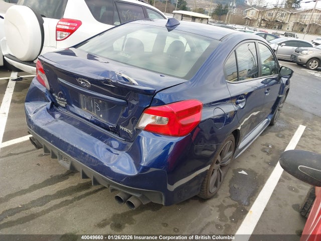2016 Subaru Wrx Limited მანქანა იყიდება აუქციონზე, vin: JF1VA1L64G9820344, აუქციონის ნომერი: 40049660