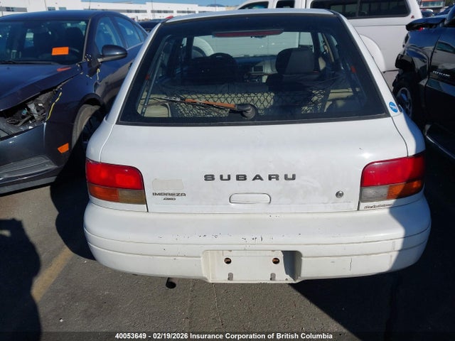1999 Subaru Impreza Brighton მანქანა იყიდება აუქციონზე, vin: JF1GF4258XH800155, აუქციონის ნომერი: 40053649