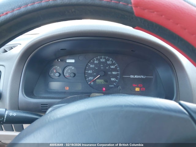 1999 Subaru Impreza Brighton მანქანა იყიდება აუქციონზე, vin: JF1GF4258XH800155, აუქციონის ნომერი: 40053649