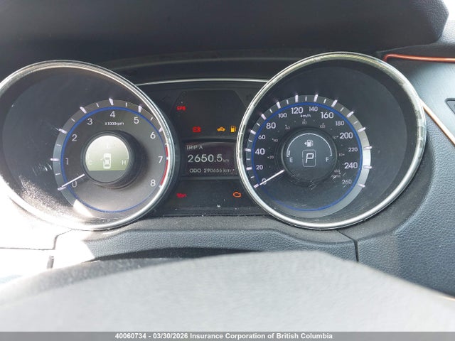 Aukcja sprzedaży 2011 Hyundai Sonata Gls, vin: 5NPEB4AC2BH215451, numer aukcji: 40060734