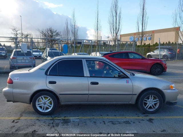 40060762 :رقم المزاد ، 2T1BR12E81C829306 vin ، 2001 Toyota Corolla Ce/le/s مزاد بيع