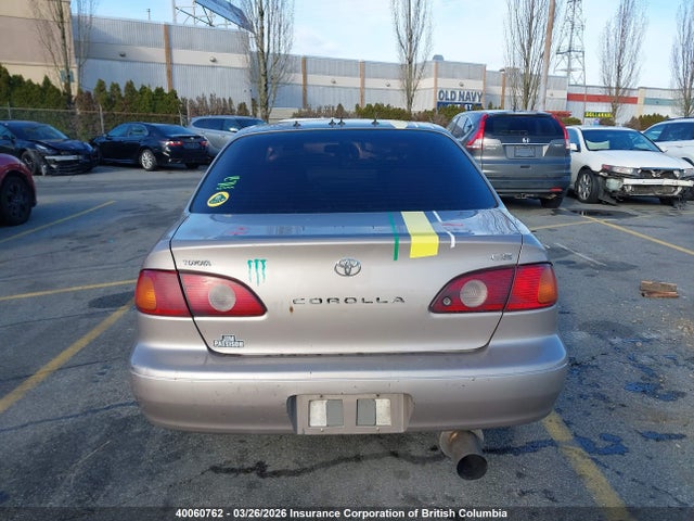 40060762 :رقم المزاد ، 2T1BR12E81C829306 vin ، 2001 Toyota Corolla Ce/le/s مزاد بيع